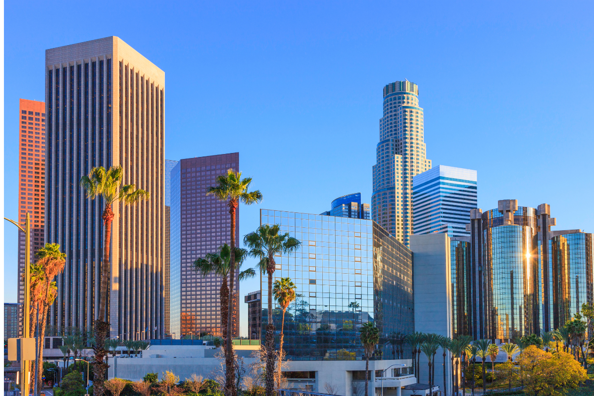 Downtown LA buildings